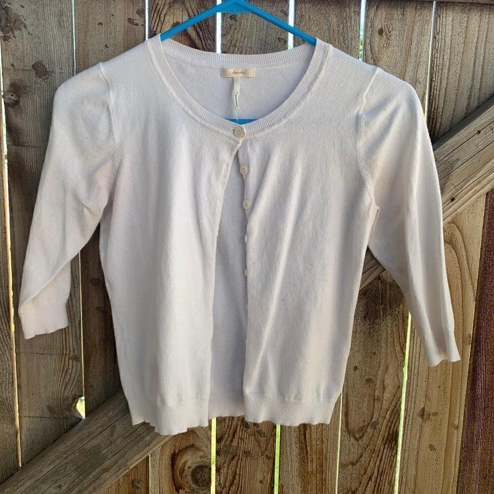 Frenchi cardigan button up long sleeve size jr s